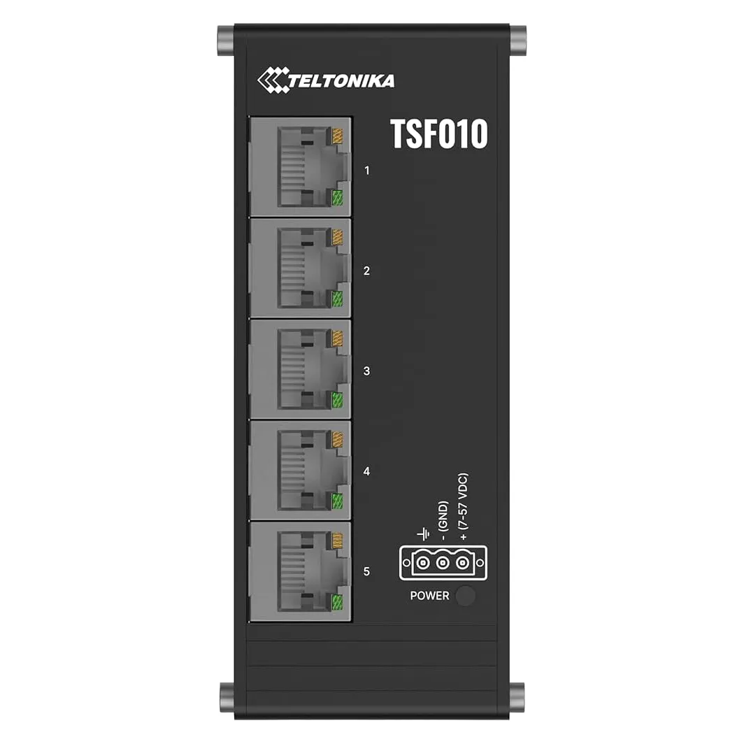 Switch DIN Ethernet standard 5 ports
