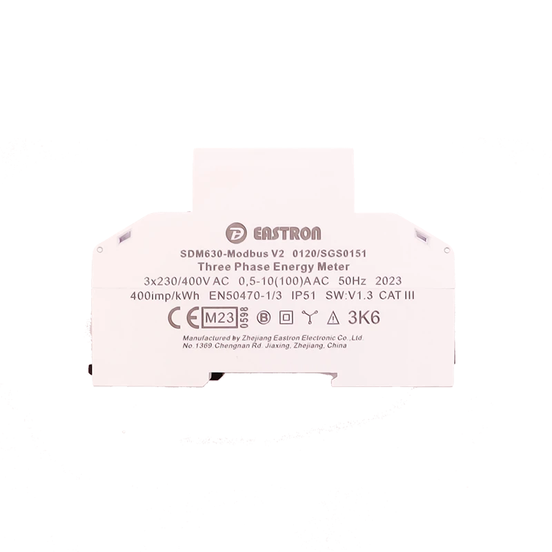 Compteur d'électricité triphasé direct MID
